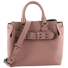 Burberry Marais Belt Tote Leather Small