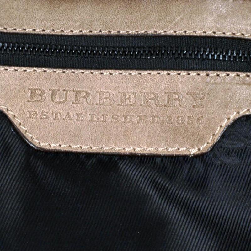 Burberry Medium Pleated Leather Tote 2
