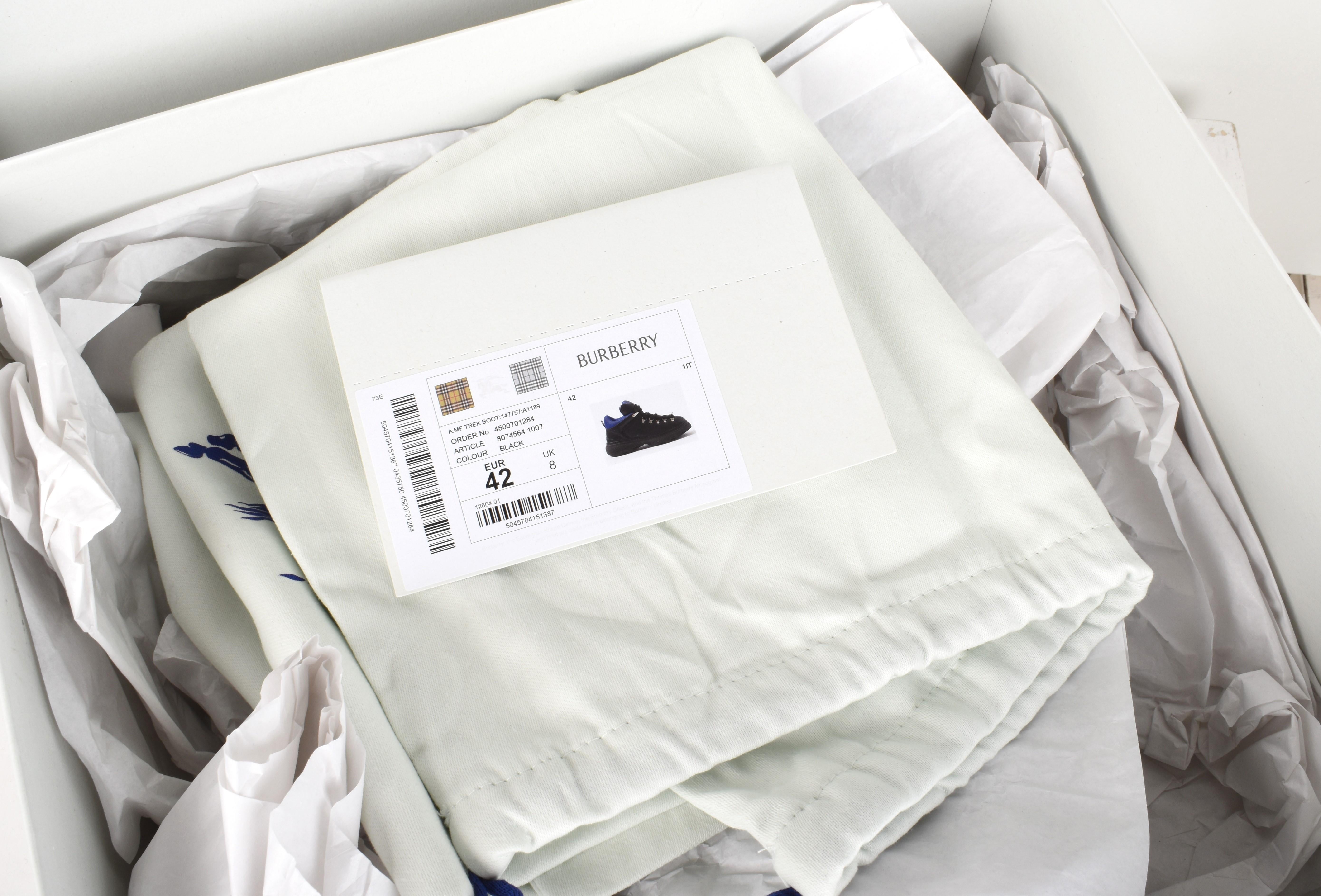 Burberry Chaussures Hommes Bottes Taille EUR42, USA 8 ½, UK 7 ½, S1461 en vente 7