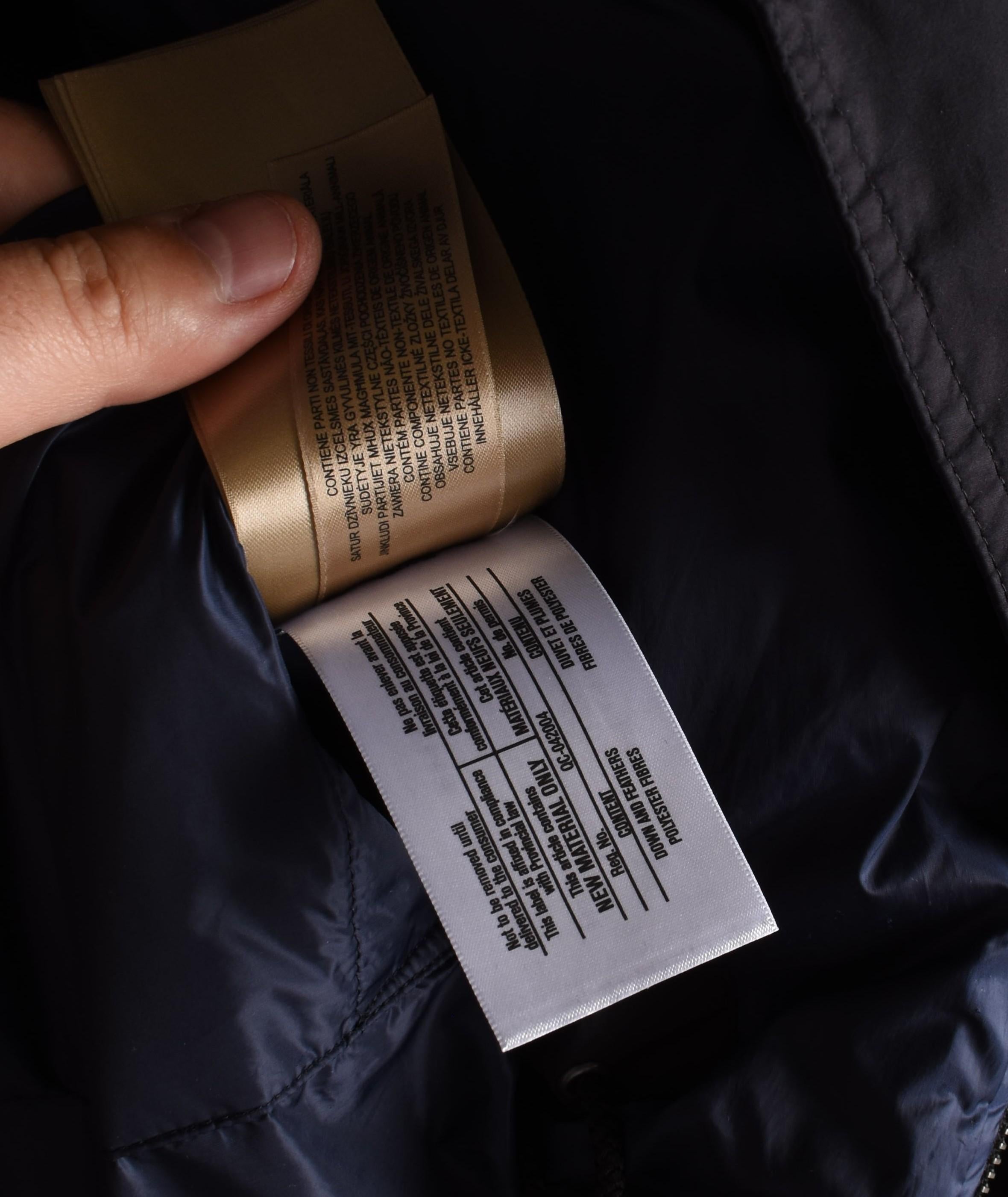 Burberry Herrenmantel Daunenjacke mit Kapuze Größe L, S1548 im Angebot 2