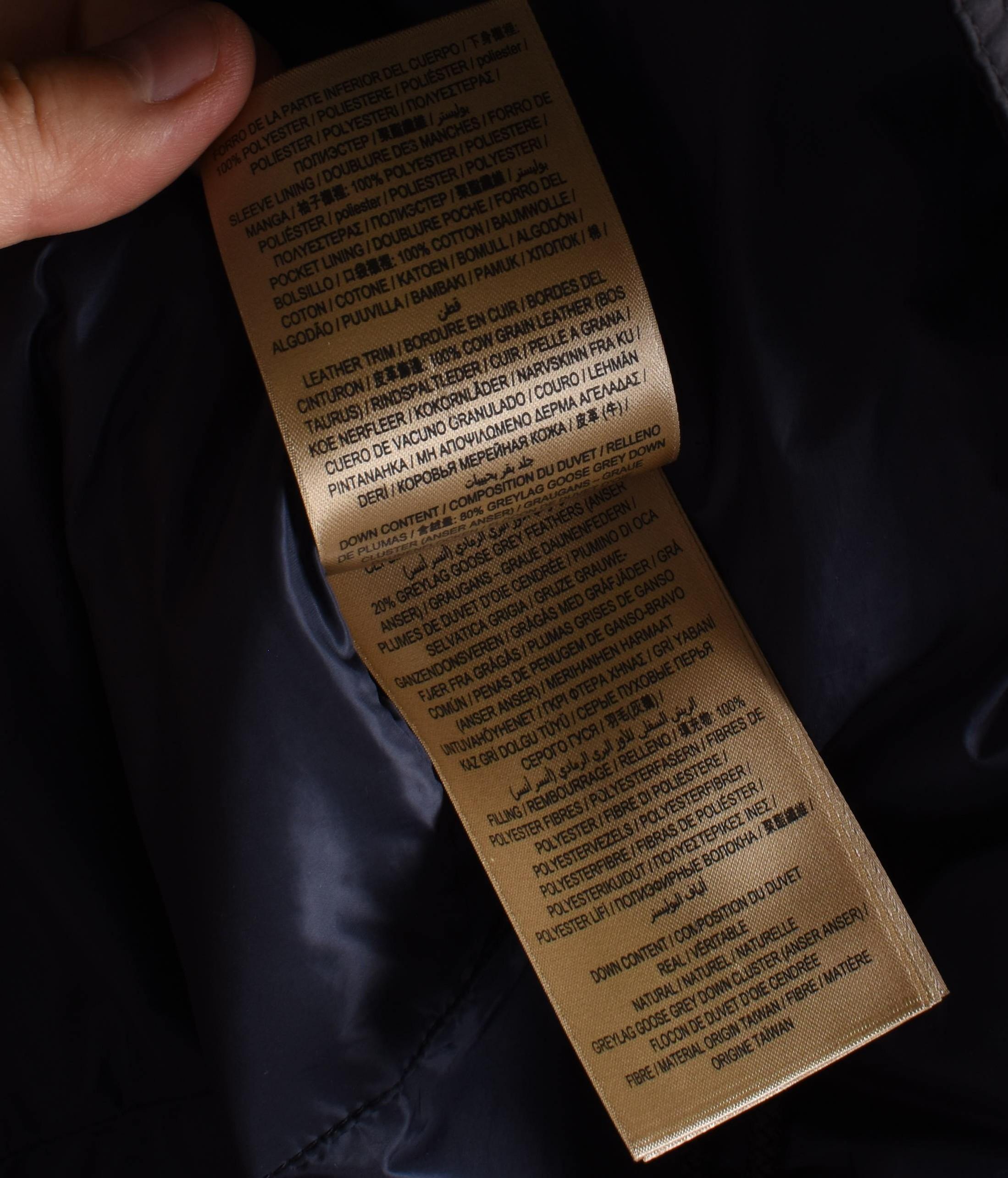 Burberry Herrenmantel Daunenjacke mit Kapuze Größe L, S1548 im Angebot 4