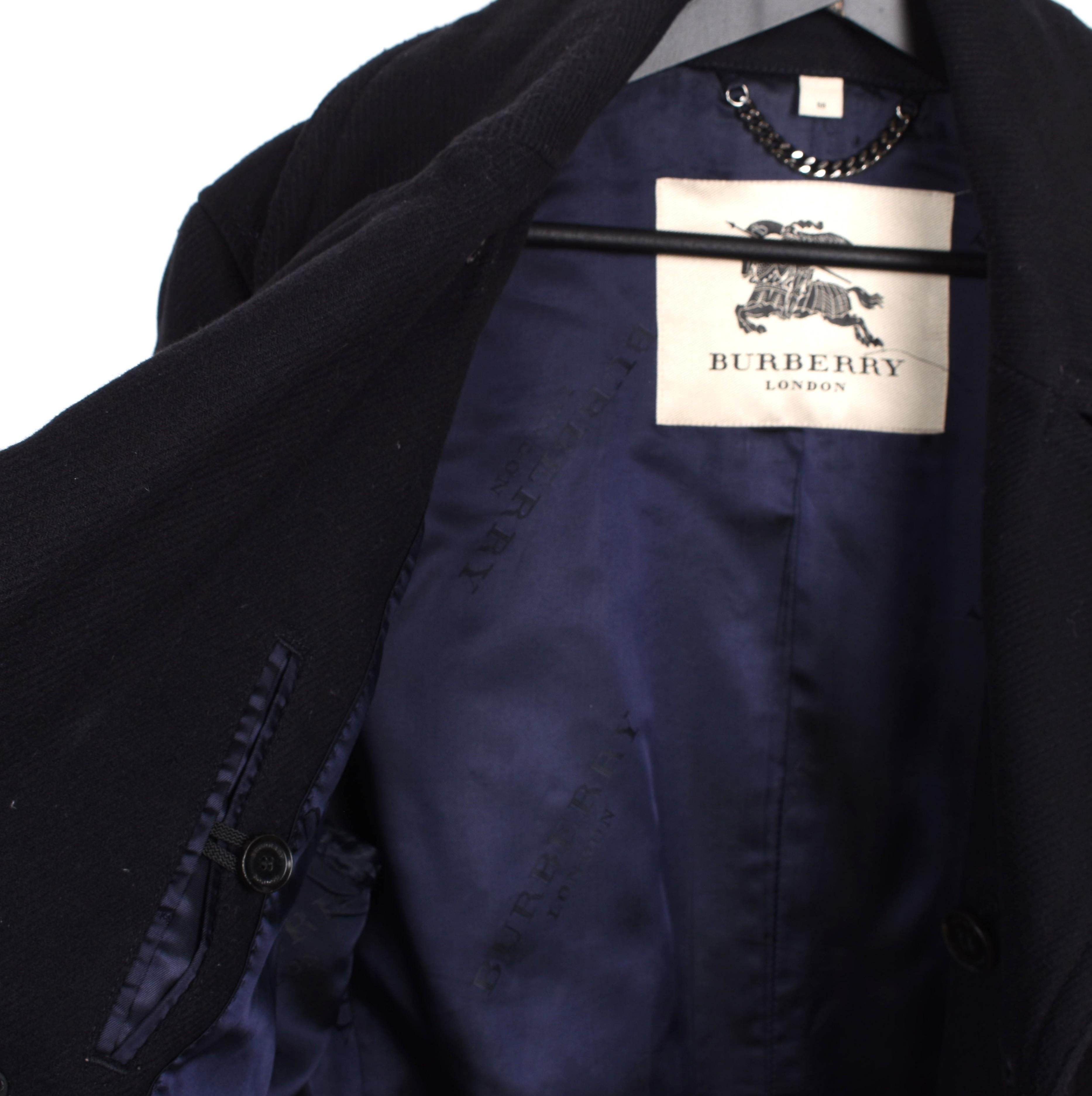 Burberry Herrenmantel Peacoat Größe IT50/Groß, S1604 im Angebot 1