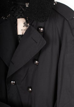 Burberry Men Coat Trench Heavy Size L