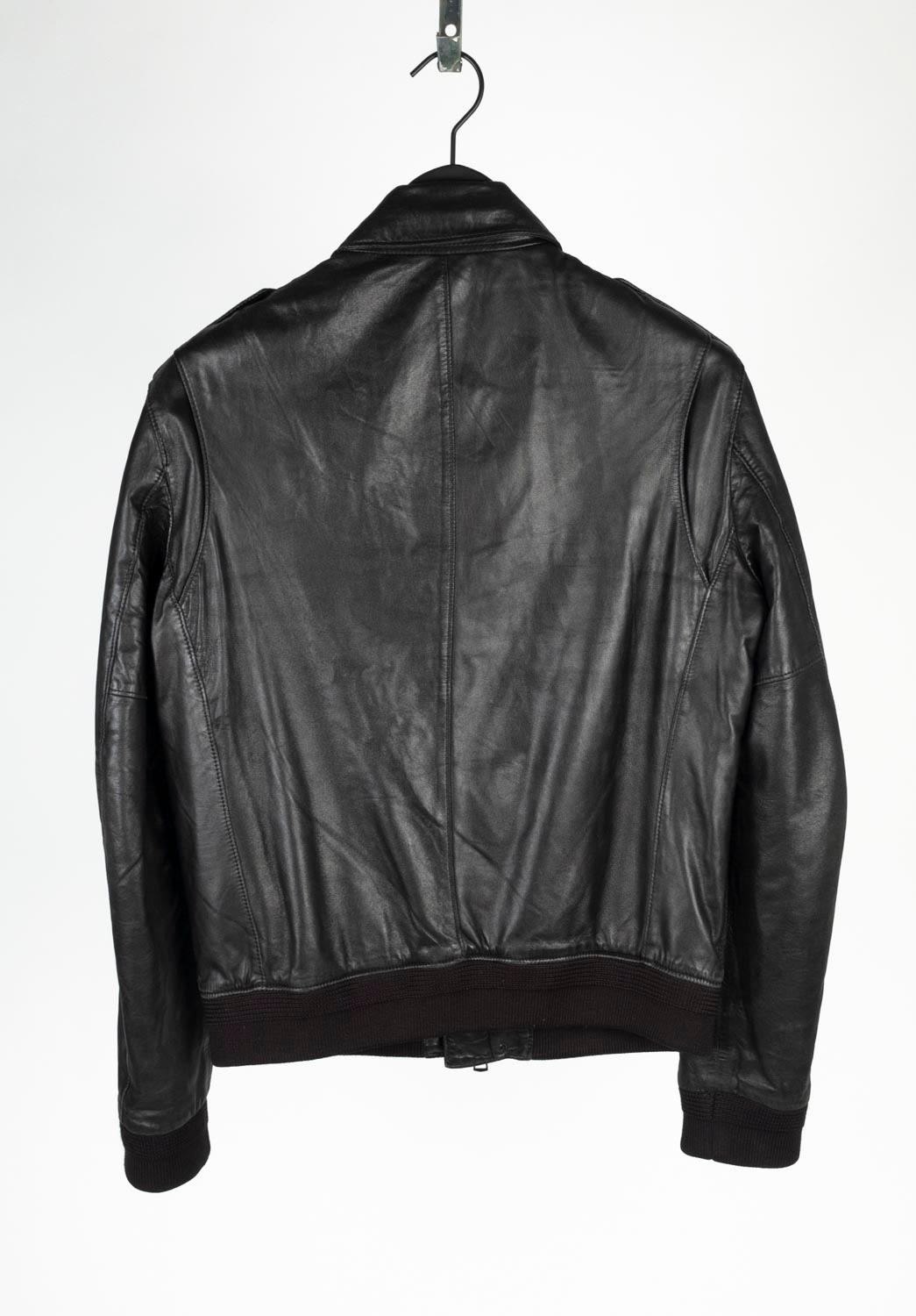 De los hombres Burberry Chaqueta de piel para hombre Bomber Talla ITA48/Mediana, S620 en venta