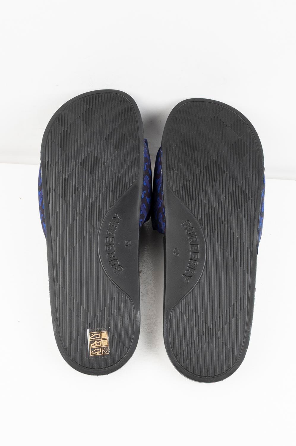 Burberry Men New Sliders Slippers Size 45EUR, USA11, UK 10 ½, S327 en vente 4