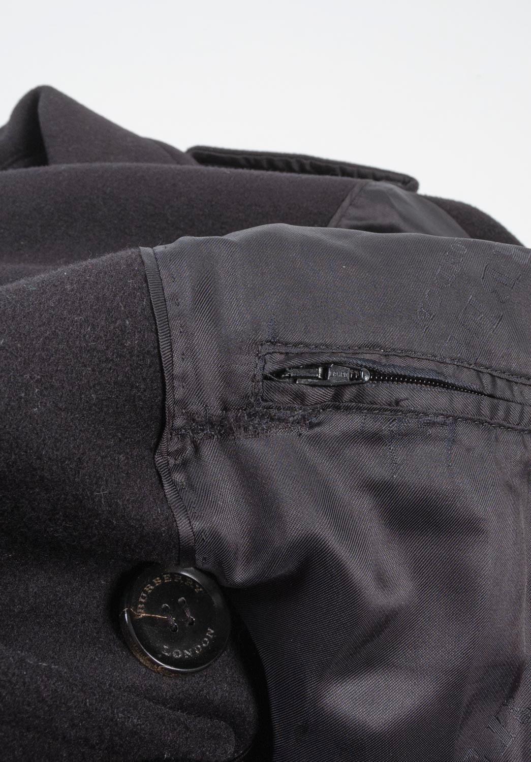 Burberry Men Over Coat Heavy Wool Size 52/L, S826 3