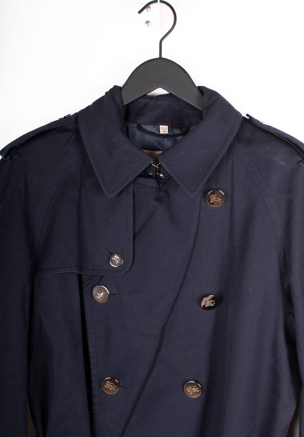 Burberry Herren Trenchcoat Übermantel Größe IT50/L im Angebot 1