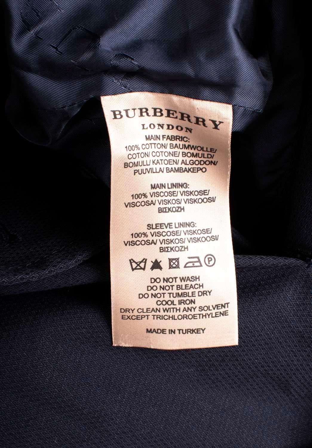 Burberry Herren Trenchcoat Übermantel Größe IT50/L im Angebot 5
