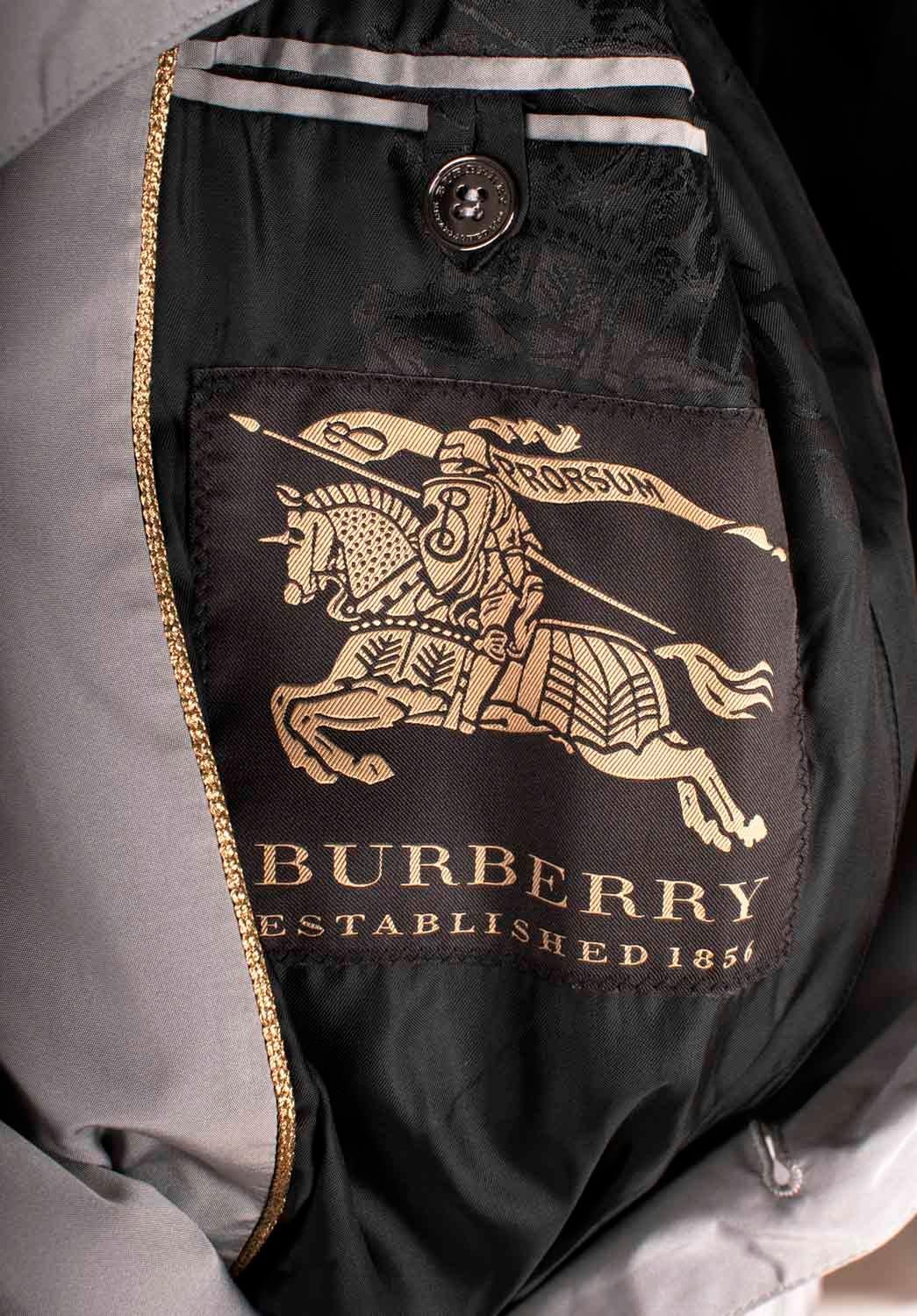 Burberry Men Trench Coat Prorsum Line Overcoat Size IT50/L For Sale 2