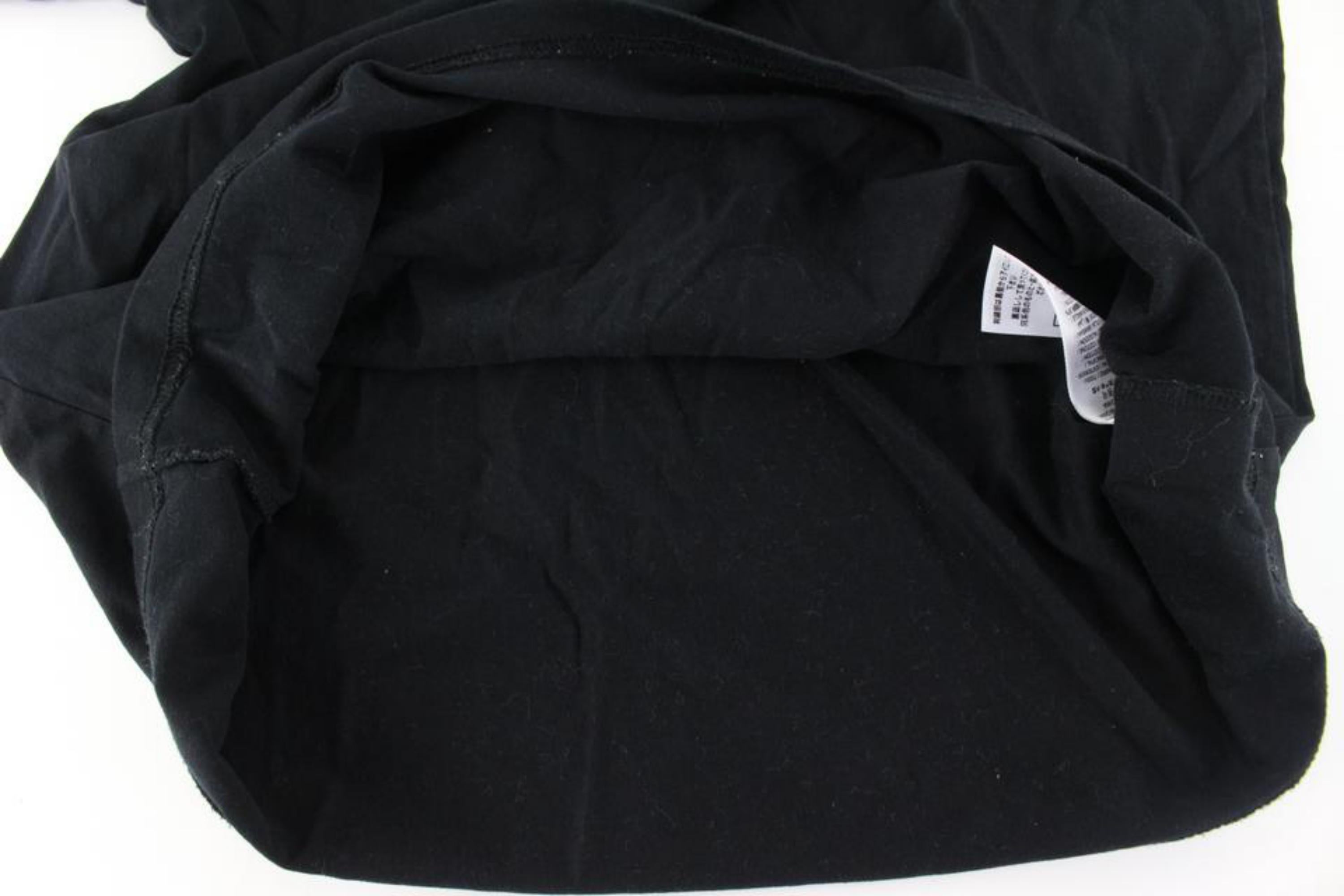 Black Burberry Men's Medium Parker Core Tee T-Shirt 58B715S For Sale