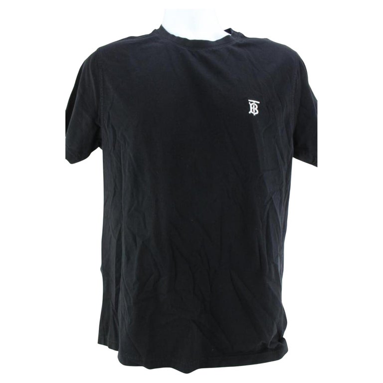 LOUIS VUITTON Border T-Shirt XXS Black X Brown Authentic Men Used