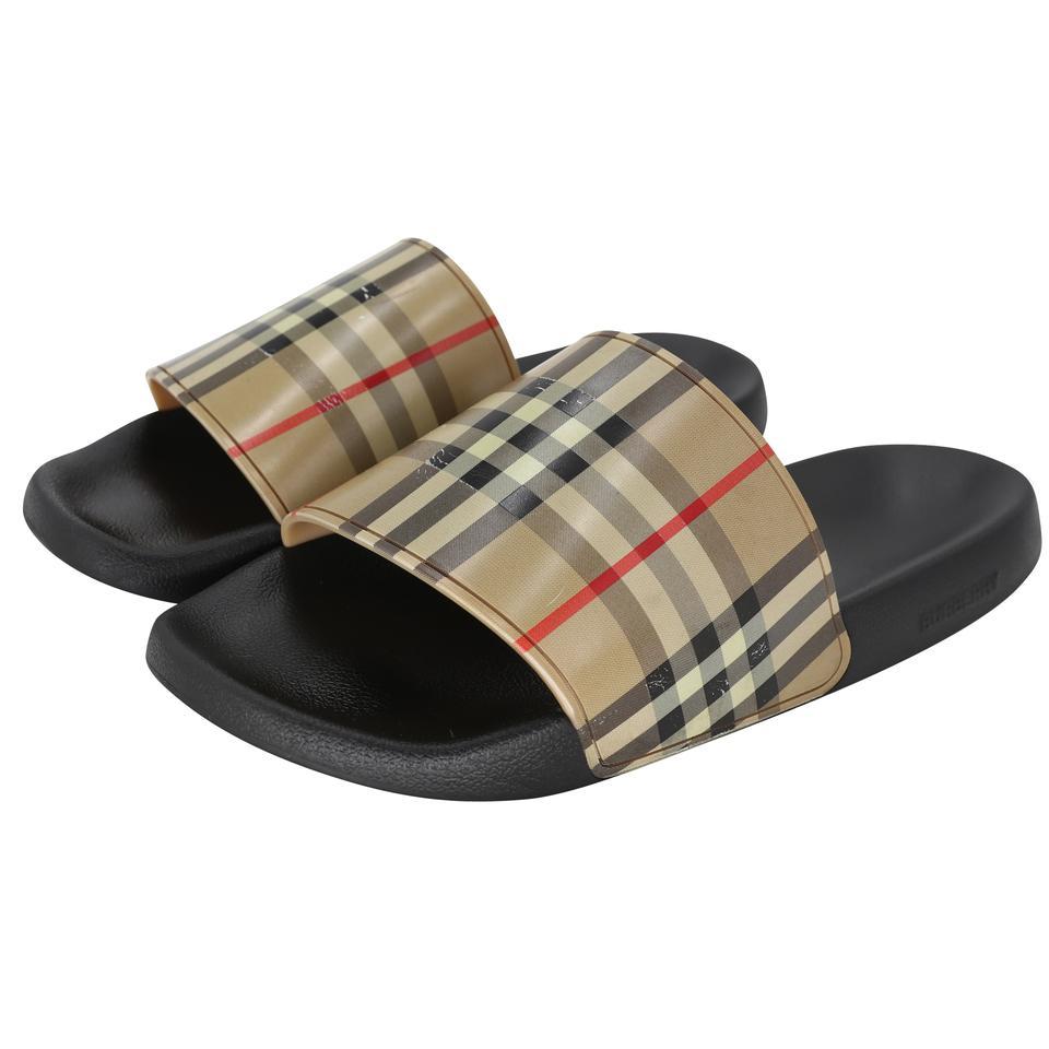 burberry slides men