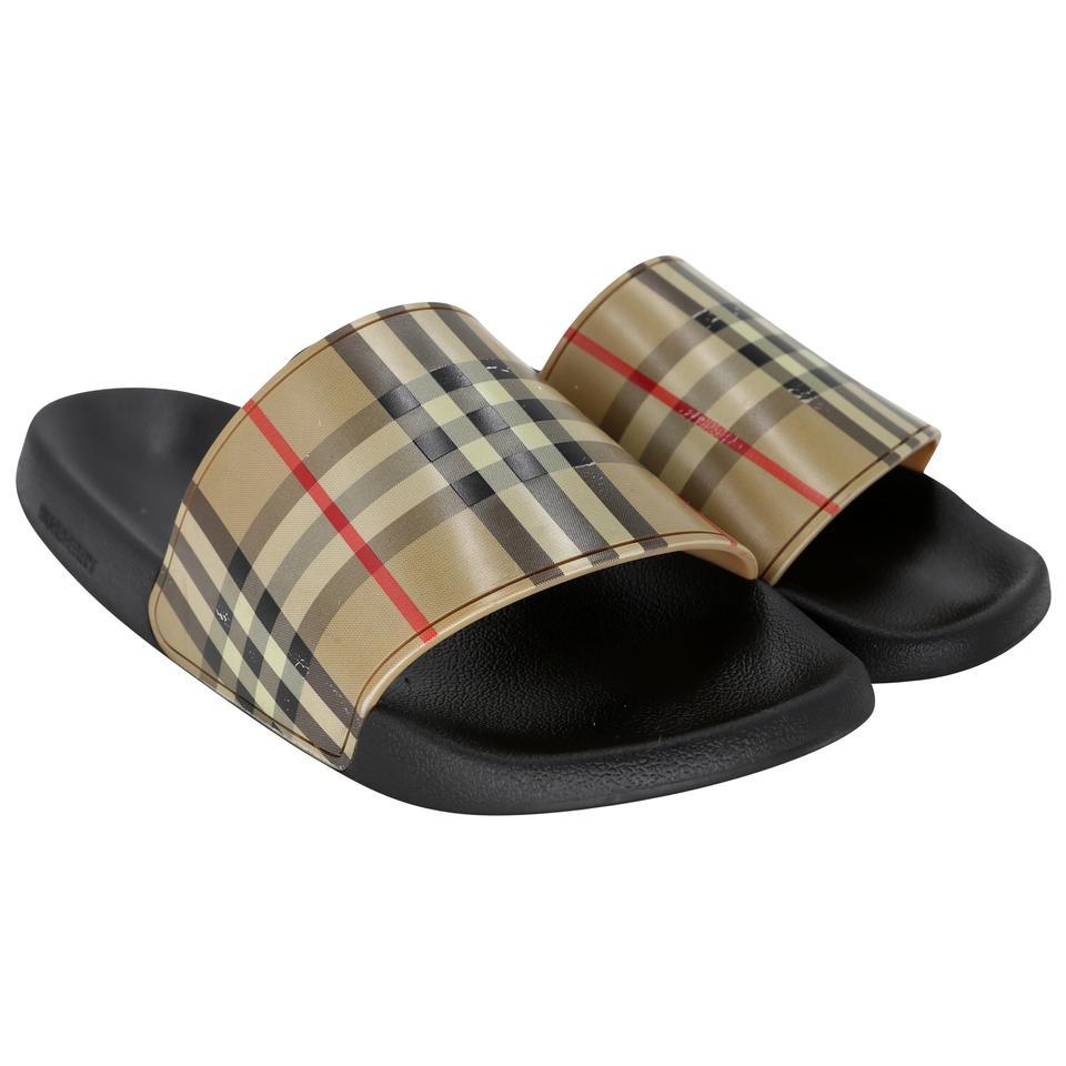 burberry slides on sale