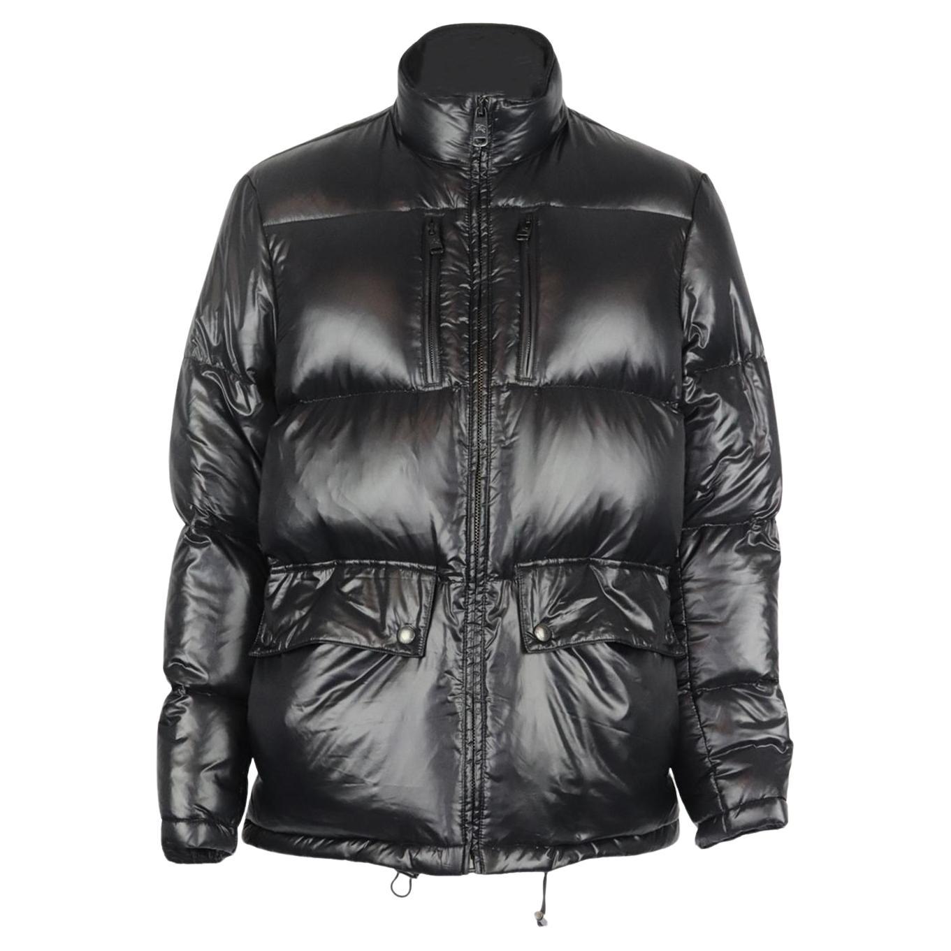 Burberry Dark Brown Leather and Shearling Cropped Aviator Jacket at ...