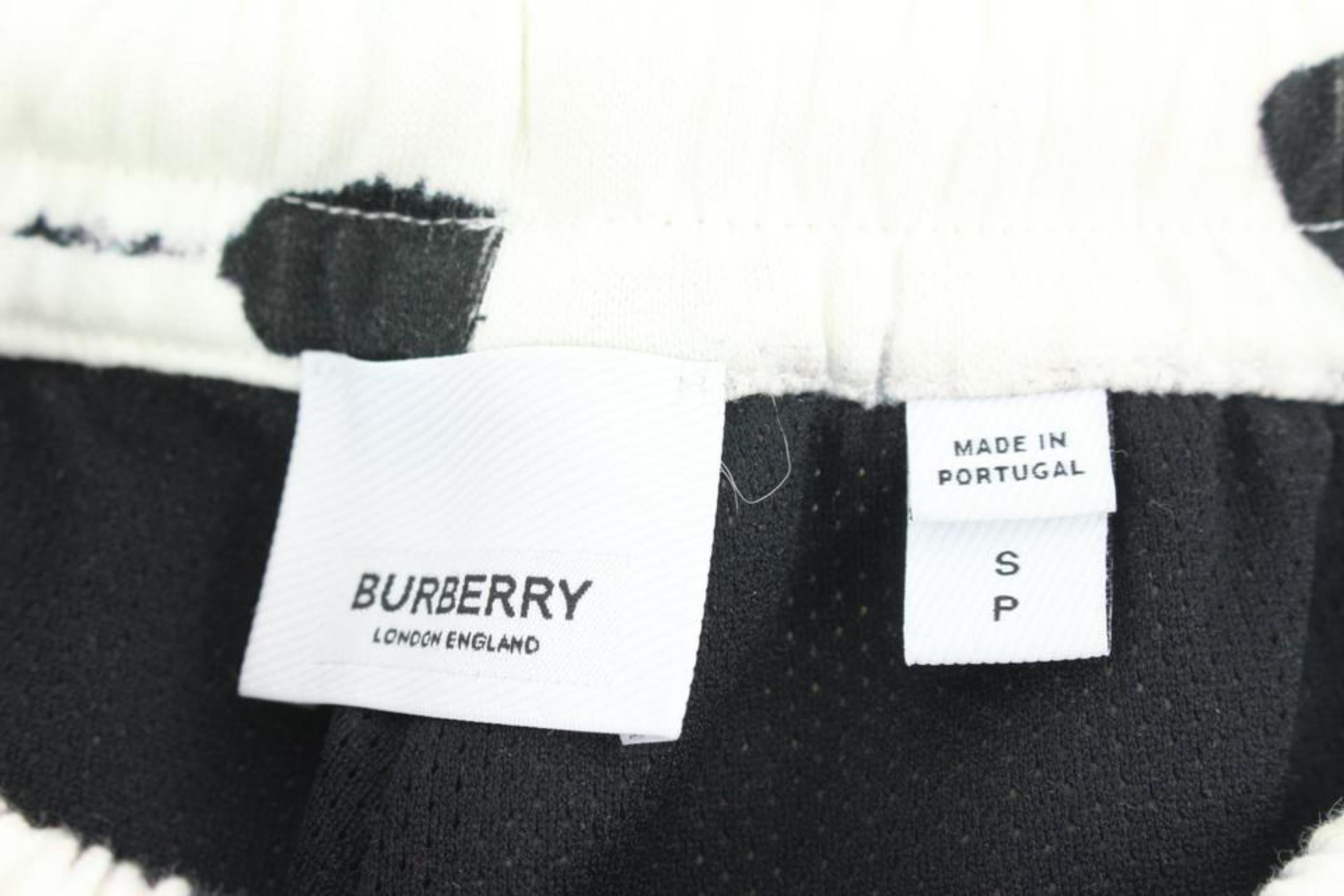 Burberry Men's Small Alberto Zebra Cotton Sweat Shorts 119b64 4