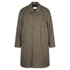 Burberry Men's Trench Coat Brown Polyamide Size IT48 M/L