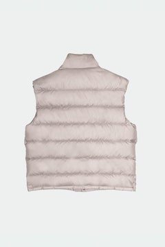 Chaleco «Sand Down» de Burberry para hombre, talla XL, con forro con el icónico estampado a cuadros