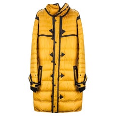 Used BURBERRY MEN'S YELLOW PUFFER COAT It 56 - 3XL from Celebrity Closet
