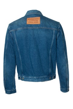 Burberry, Middle blue denim jacket