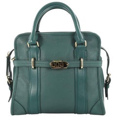 Burberry Minford Satchel Leather Medium