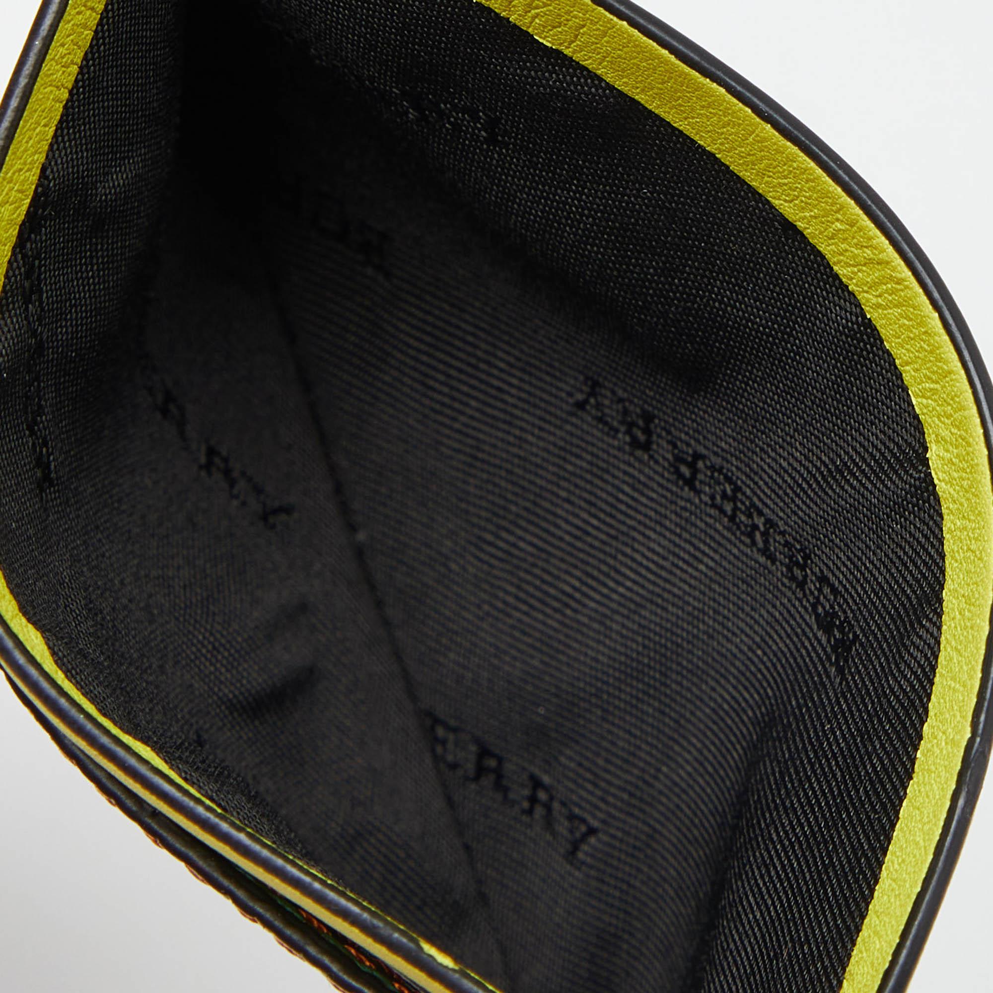 This stylish and functional cardholder is a must-have in your collection. It is equipped with multiple, well-lined slots to hold your cards.