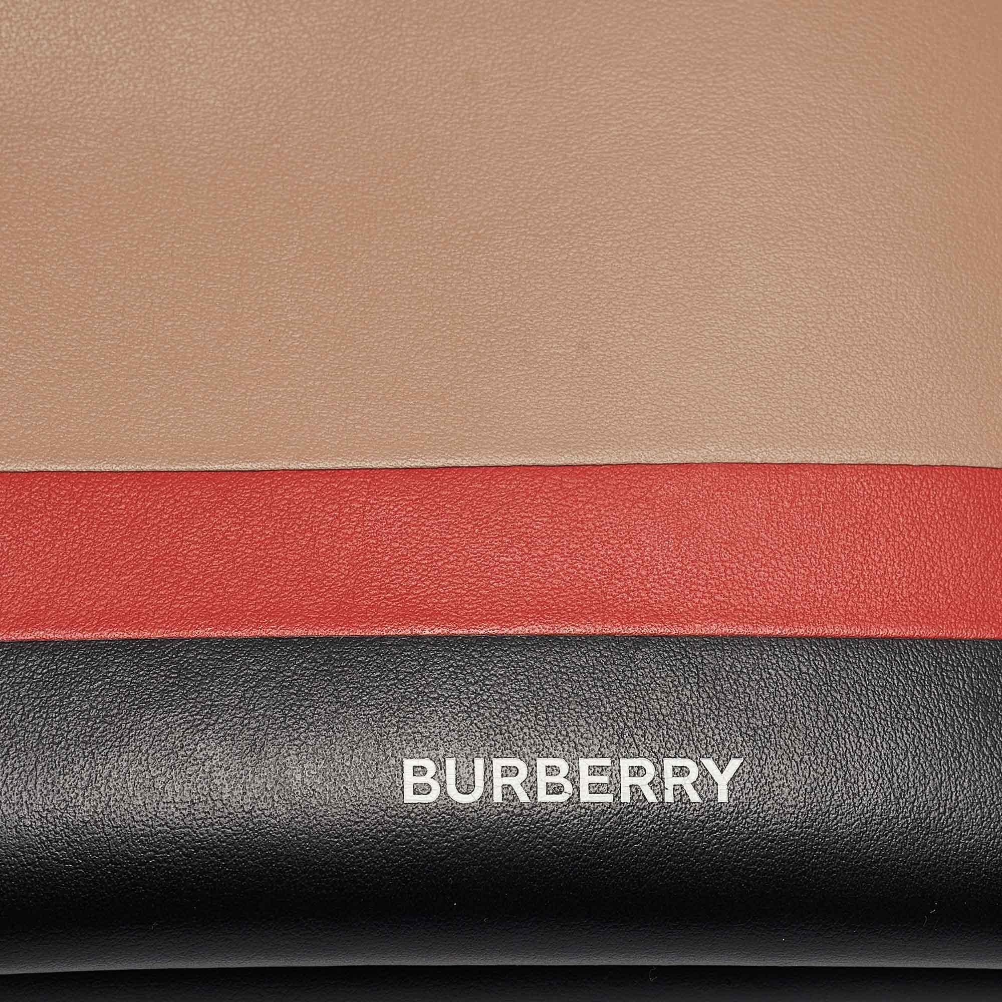Burberry Multicolor Leather Benji Crossbody Bag For Sale 1