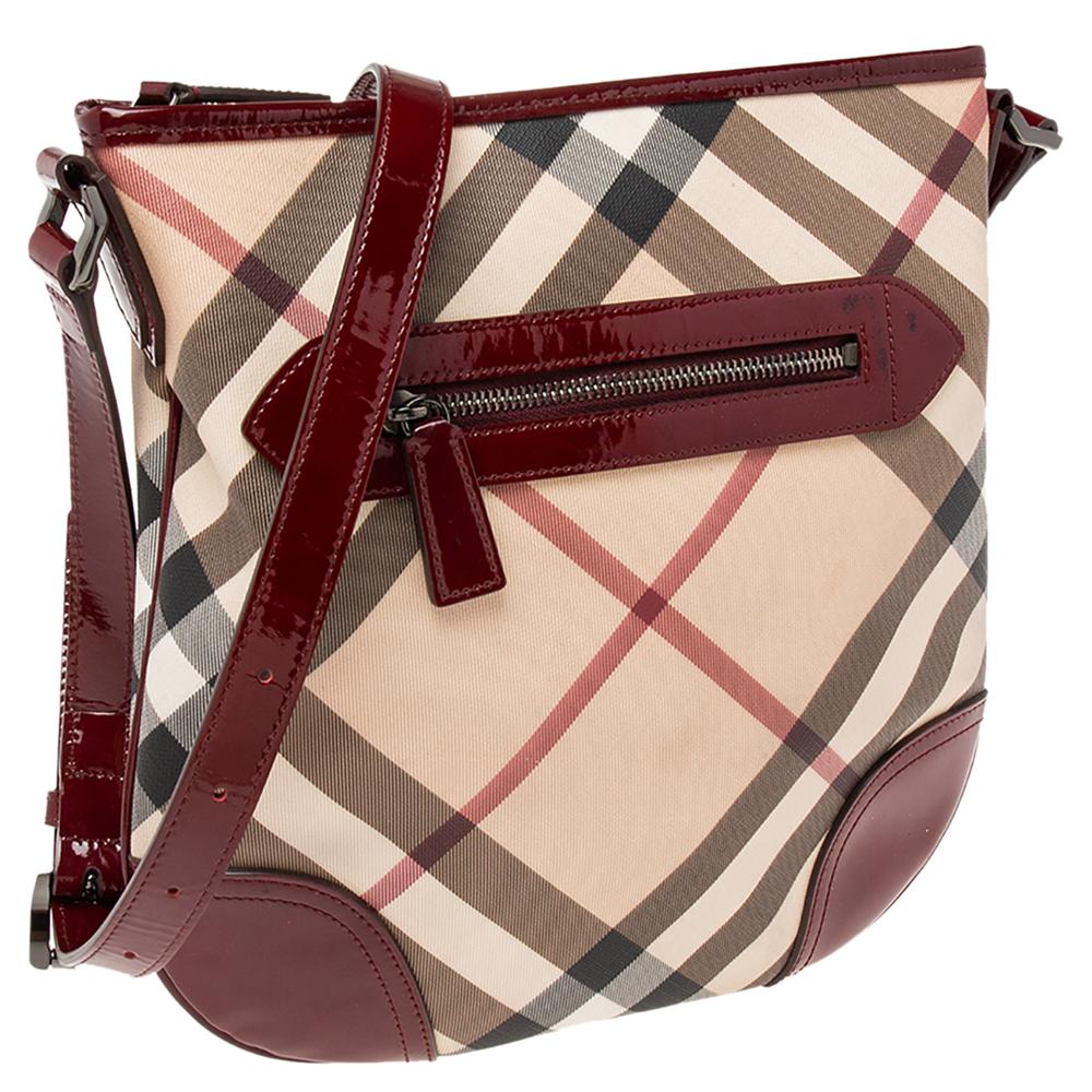 nova check burberry bag