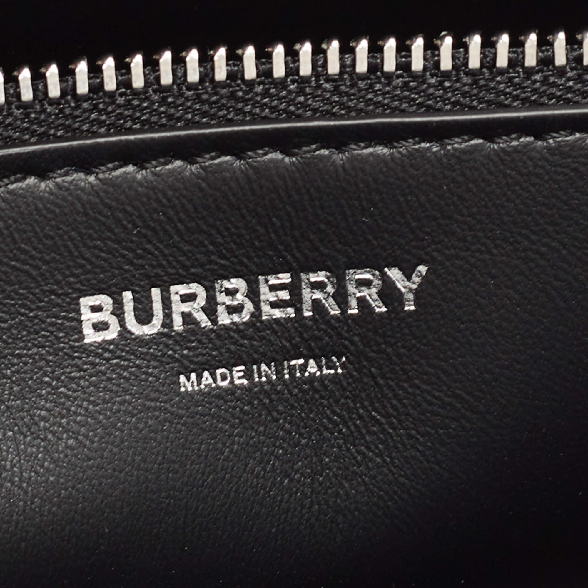 Burberry Multicolor Print Leather Mini Pocket Bag 6