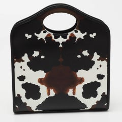 Burberry Multicolor Print Leather Mini Pocket Bag