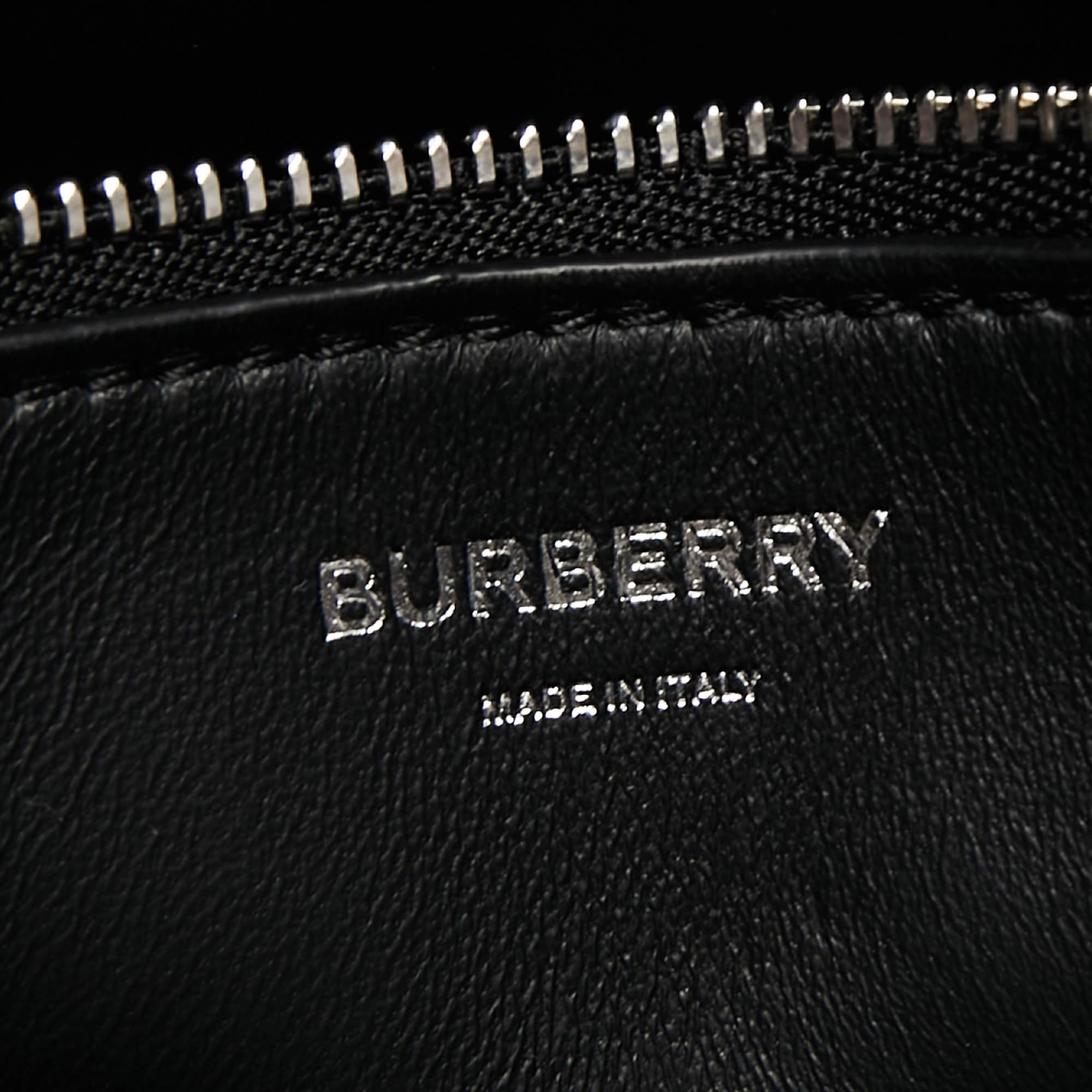 Burberry Multicolor Print Leather Mini Pocket Bag 4