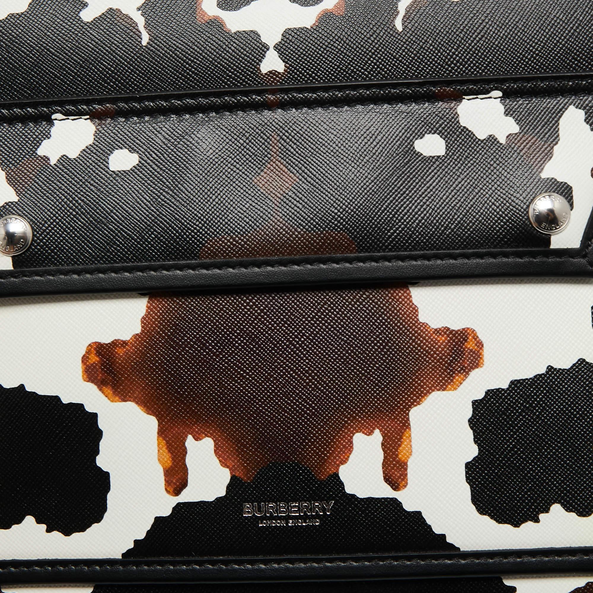 Burberry Multicolor Print Leather Mini Pocket Bag 5