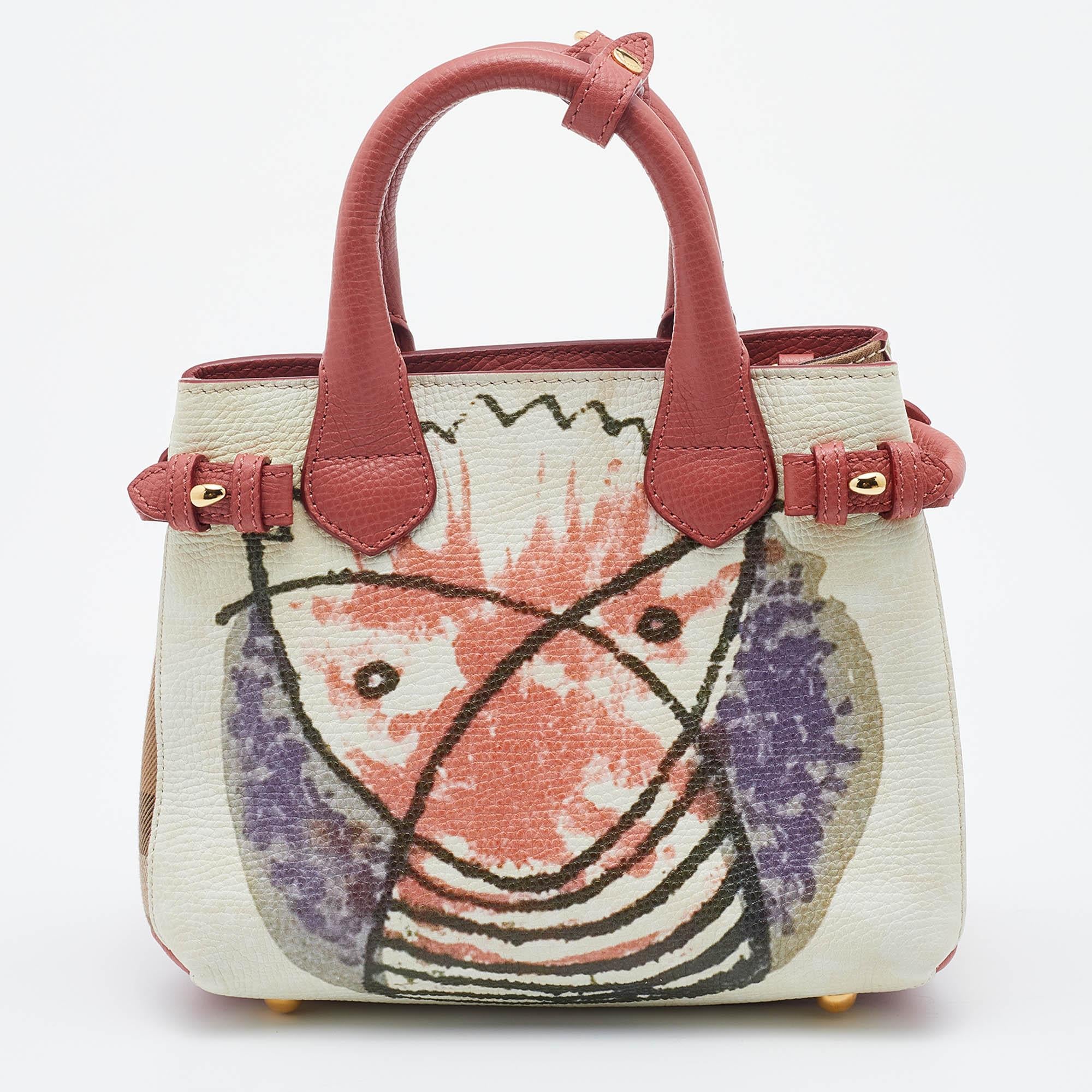 Burberry multicolor bag sale