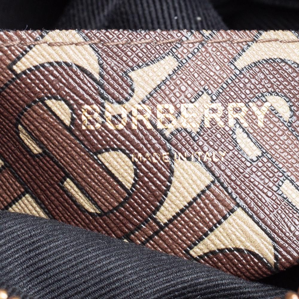 Women's Burberry Multicolor TB-Print Coated Canvas and Leather Camera Crossbody Bag
