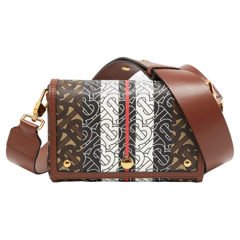 Burberry Multicolor TBPrint Coated Canvas and Leather Hackberry