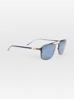 Burberry Navy Aviator Tinted Sunglasses