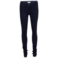Burberry Navy Blue Denim Thurlestone Skinny Jeans S Waist 28"