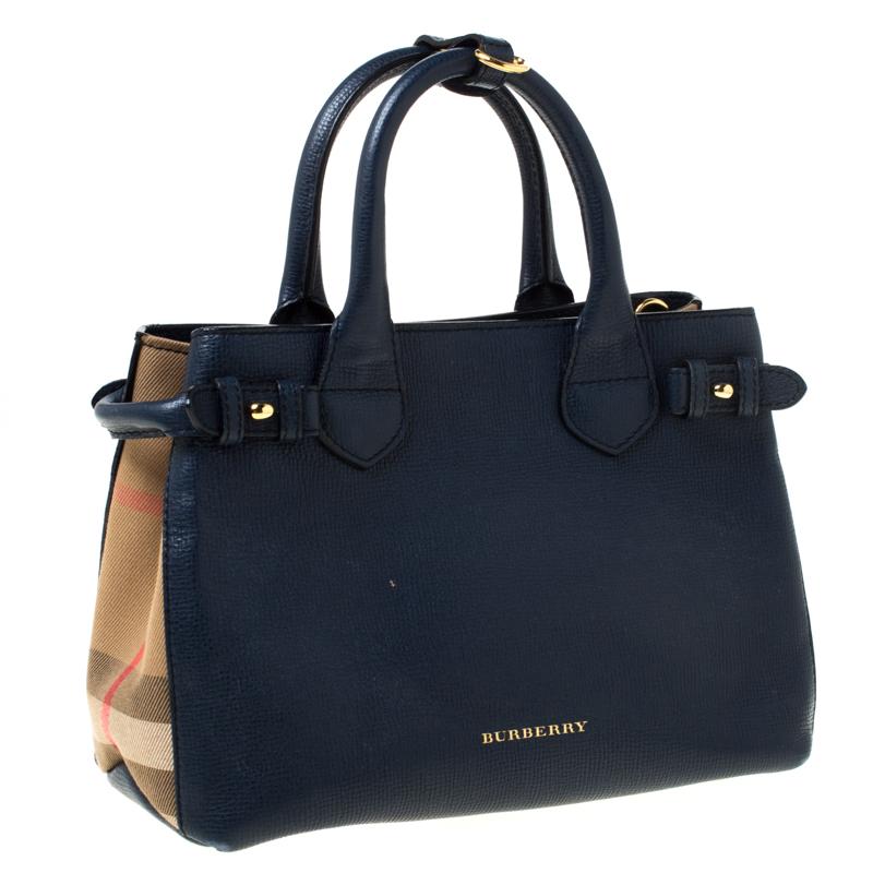 burberry banner bag small