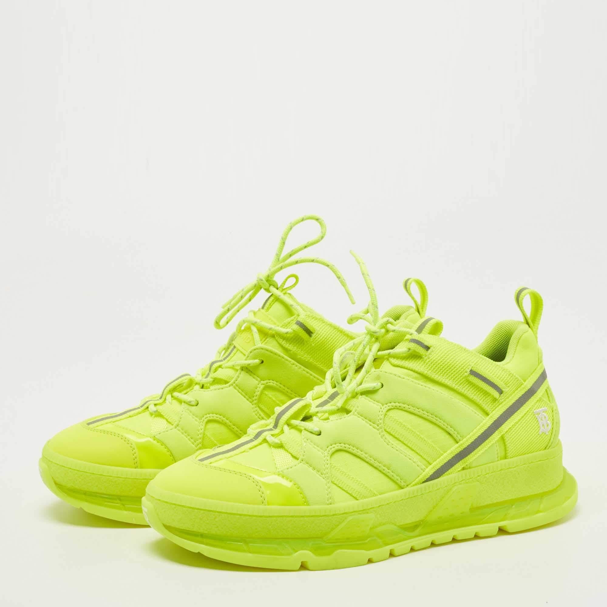 neon yellow trainers