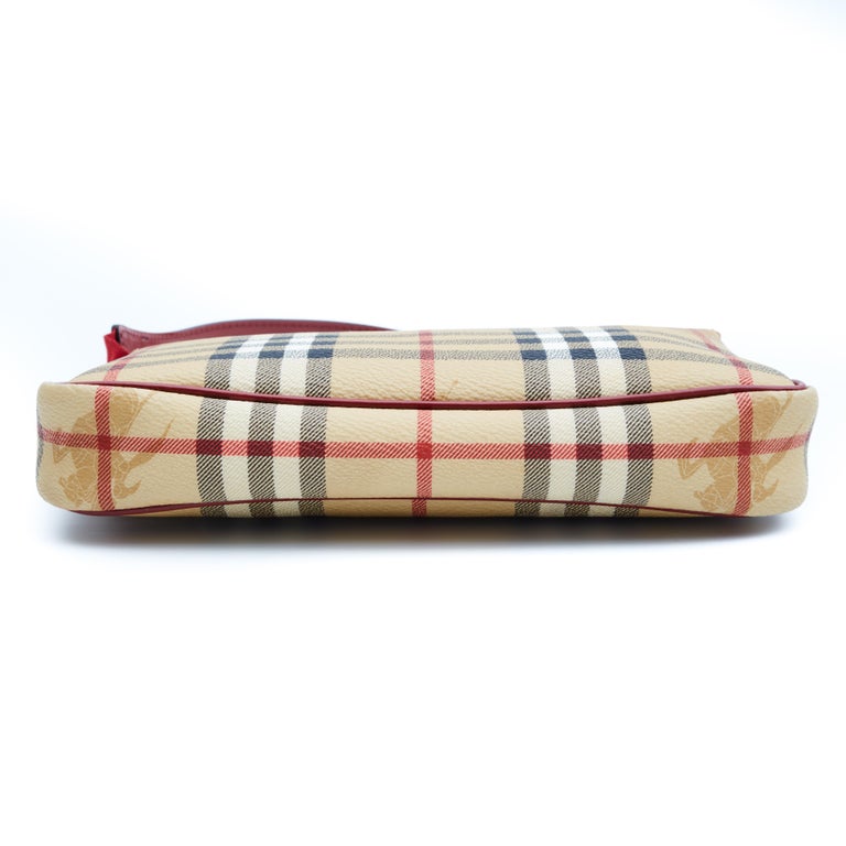 Burberry Nova Check Canvas Pochette Shoulder Bag at 1stDibs  display picture 3