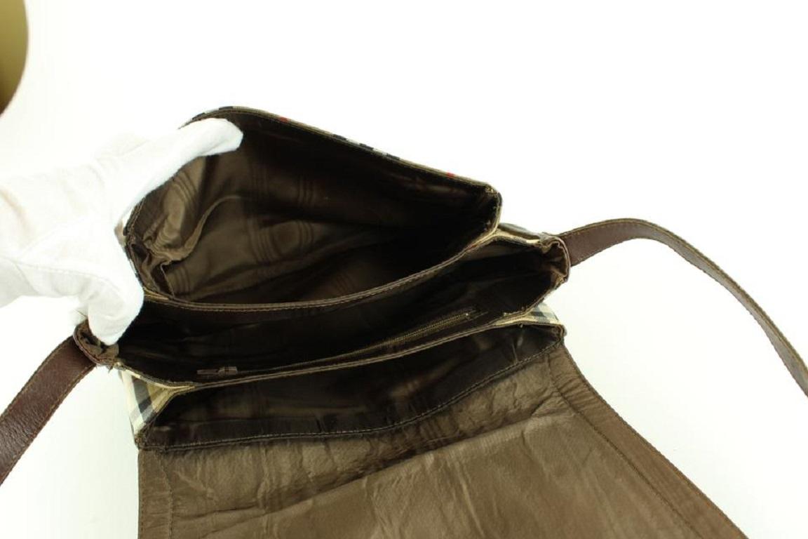 burberry nova check shoulder bag