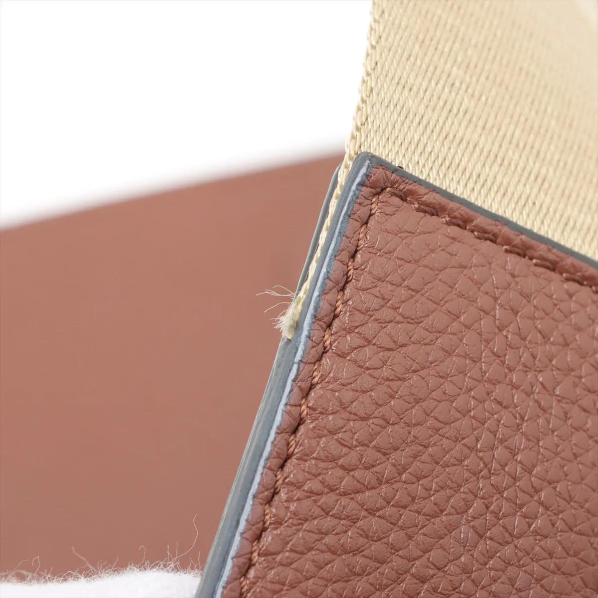 Burberry Nova Check Hampshire Shoulder Bag Brown en vente 9