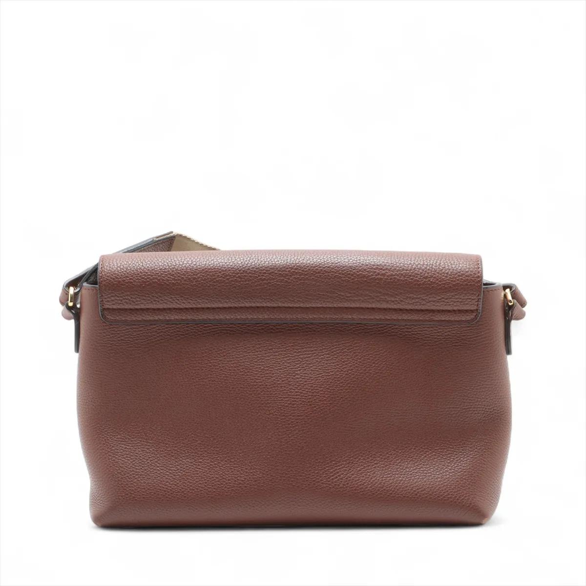 Marron Burberry Nova Check Hampshire Shoulder Bag Brown en vente