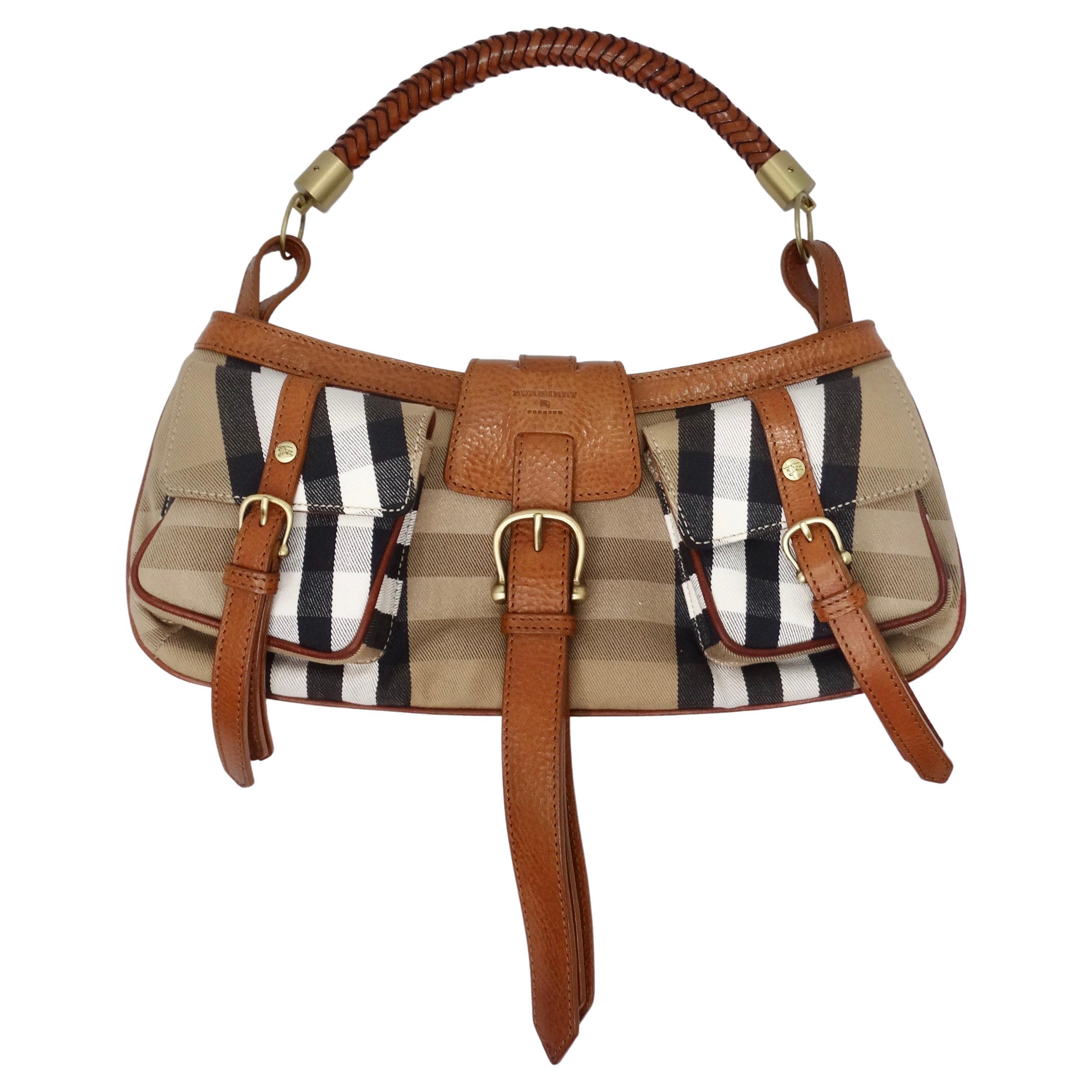 Burberry Nova Check Shoulder Bag For Sale at 1stDibs