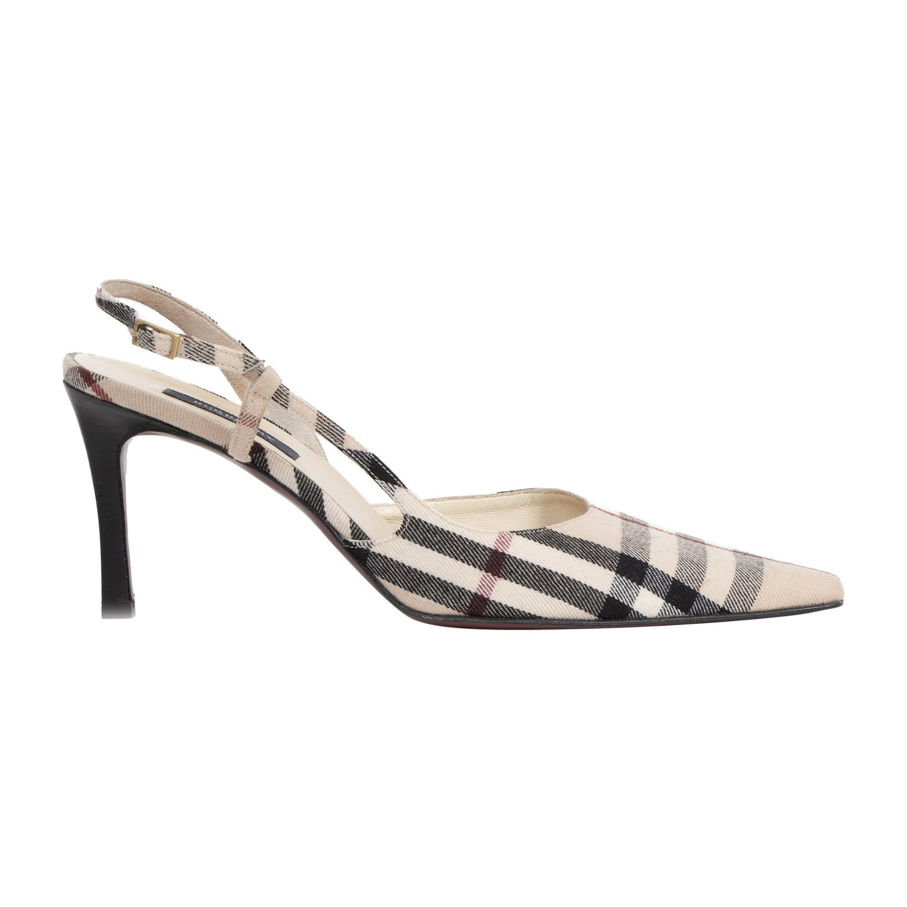 burberry slingback pumps