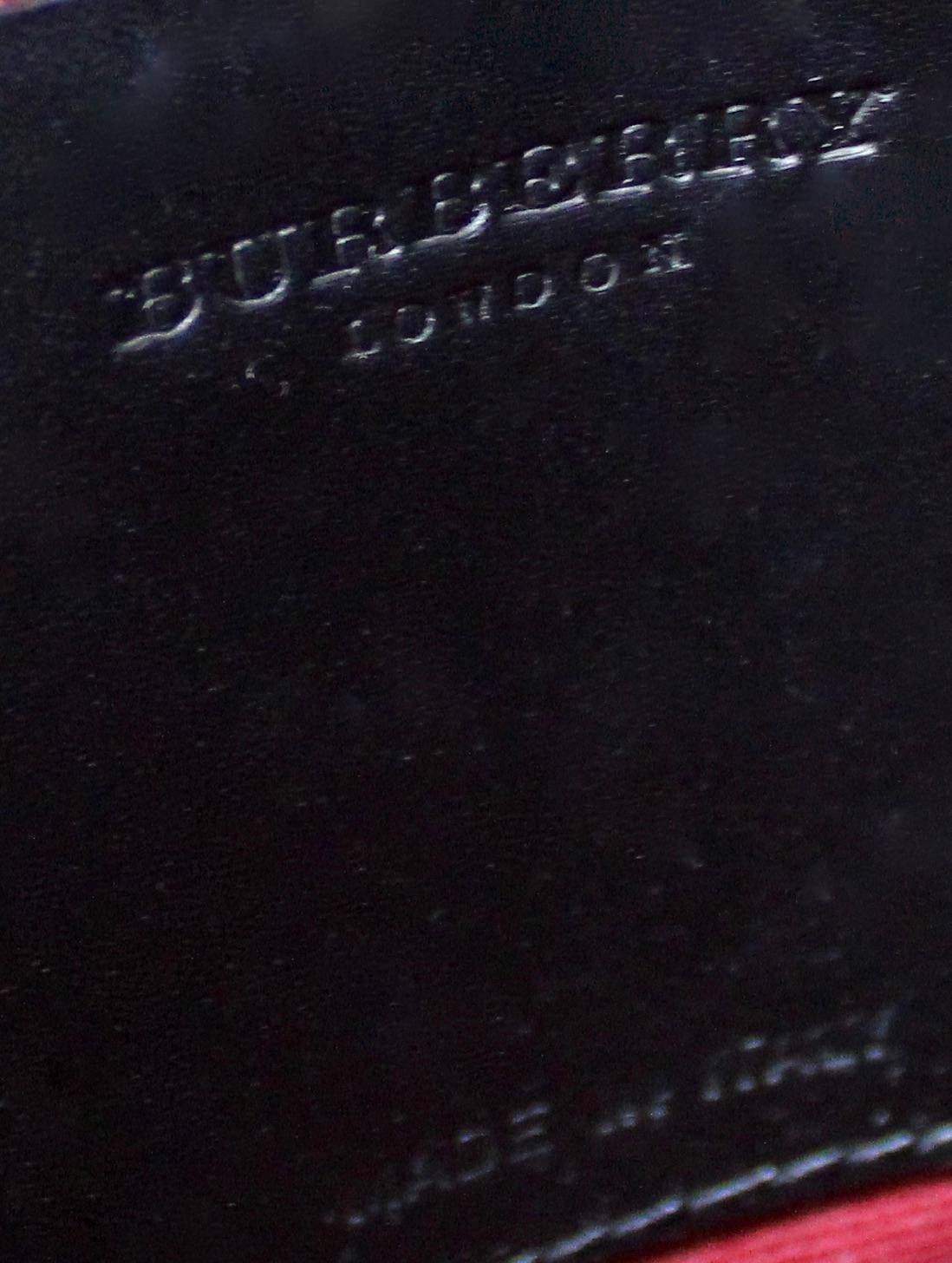 Burberry Nova Check Wool Mini Borsa a tracolla circa Y2K in vendita 5