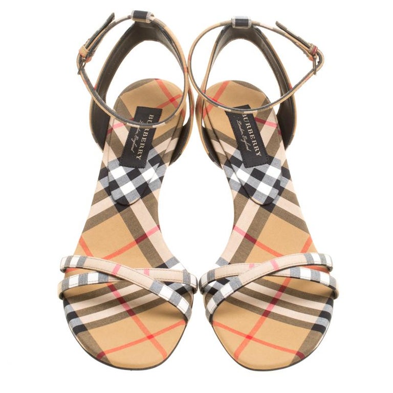 burberry sandals women's sale