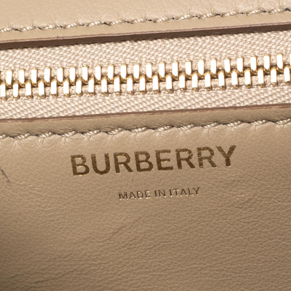 Burberry Nude Leather Small TB Shoulder Bag 3