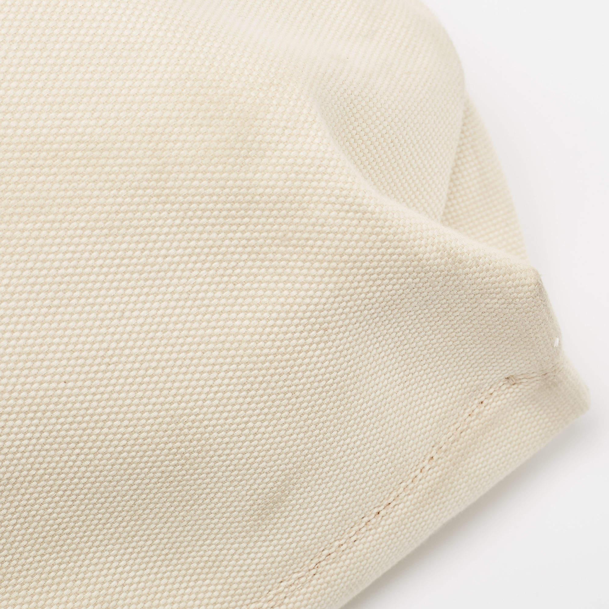 Burberry Off White Canvas Lewes Tote 2
