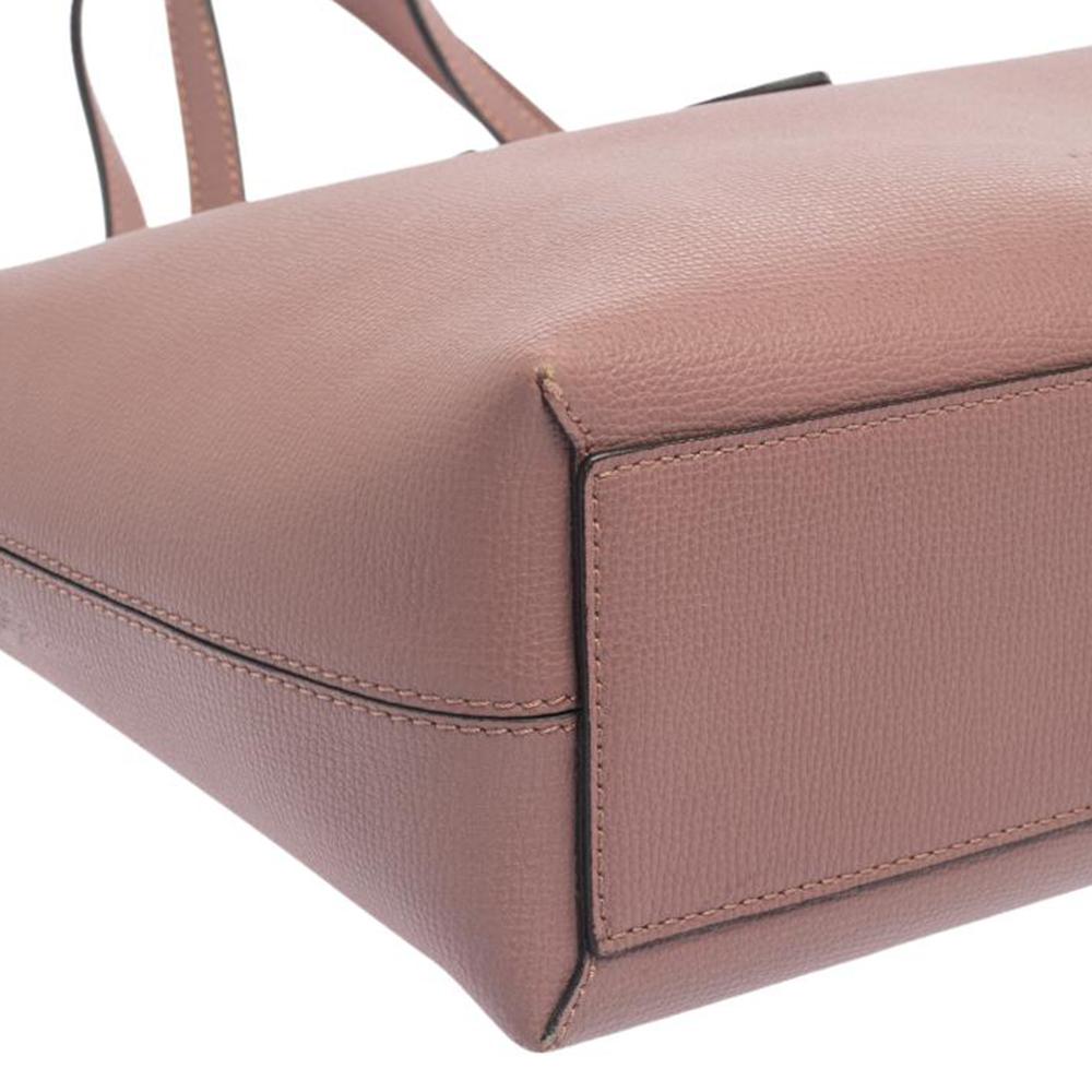 Burberry Altrosa Leder Kleine Lavenby Reversible Tote 2