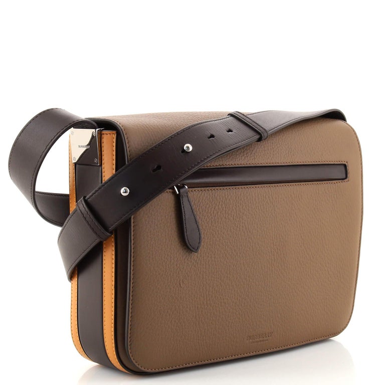 Burberry Olympia Messenger Bag Leather Small For Sale at 1stDibs